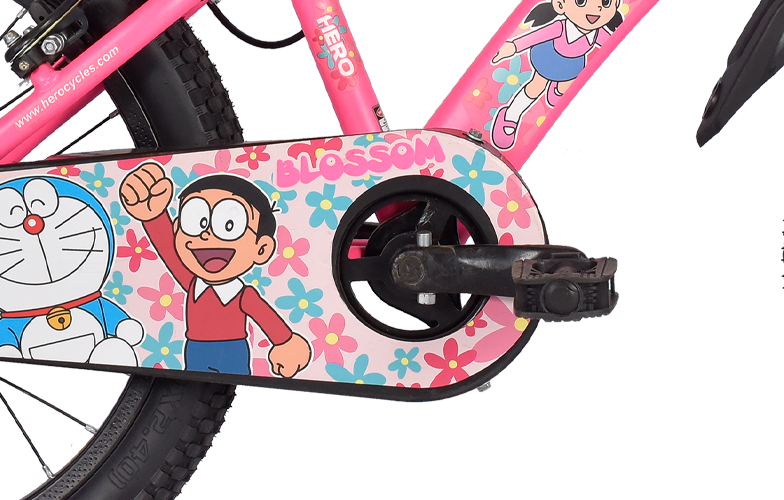 Buy Hero Doraemon Blossom 16T Pink Kids Cycle Hero Cycles